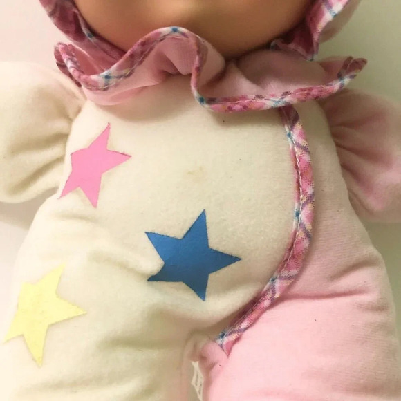 Vintage HK City Toys Soft Baby Doll Plush 14 Inch Tall Puffalump Style Doll TLC - Picture 4 of 16